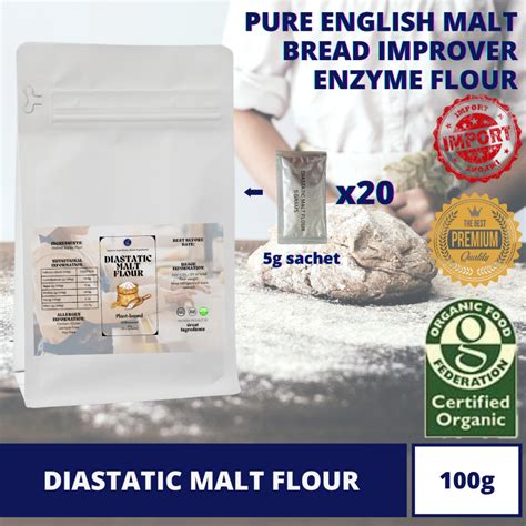 diastatic malt powder vs amylase.